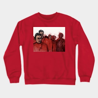 Solitarios Rojos Crewneck Sweatshirt